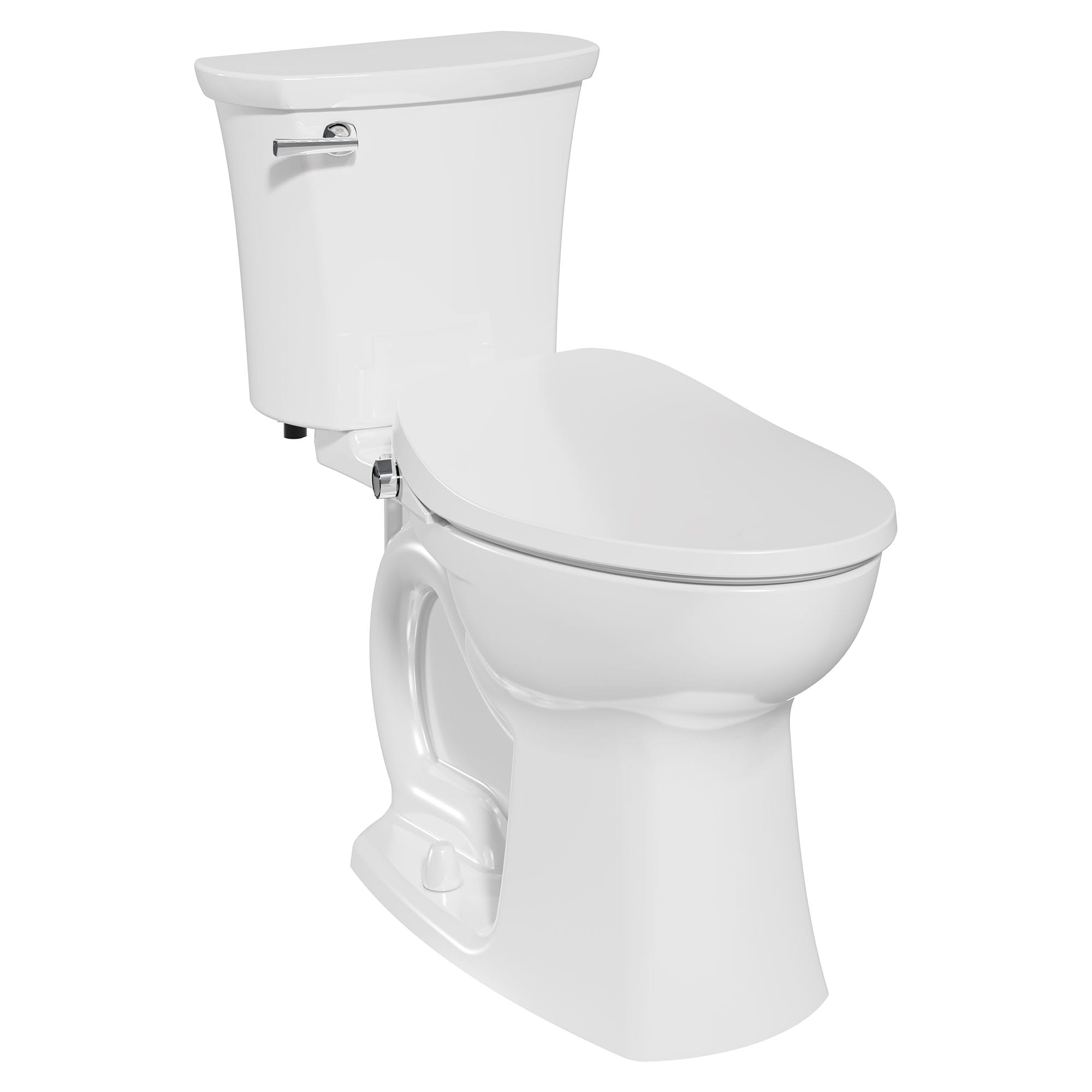 AquaWash® 2.0 SpaLet® Bidet Seat and Edgemere® Chair Height Elongated 1.28 gpf/4.8 Lpf Toilet Combo